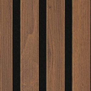 Nogal 7034 | Panel en listones de madera decorativo y acústico Meister Acoustic Sense