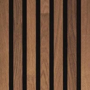 Roble marrón 4312 | Panel en listones de madera decorativo y acústico Meister Sense Wood