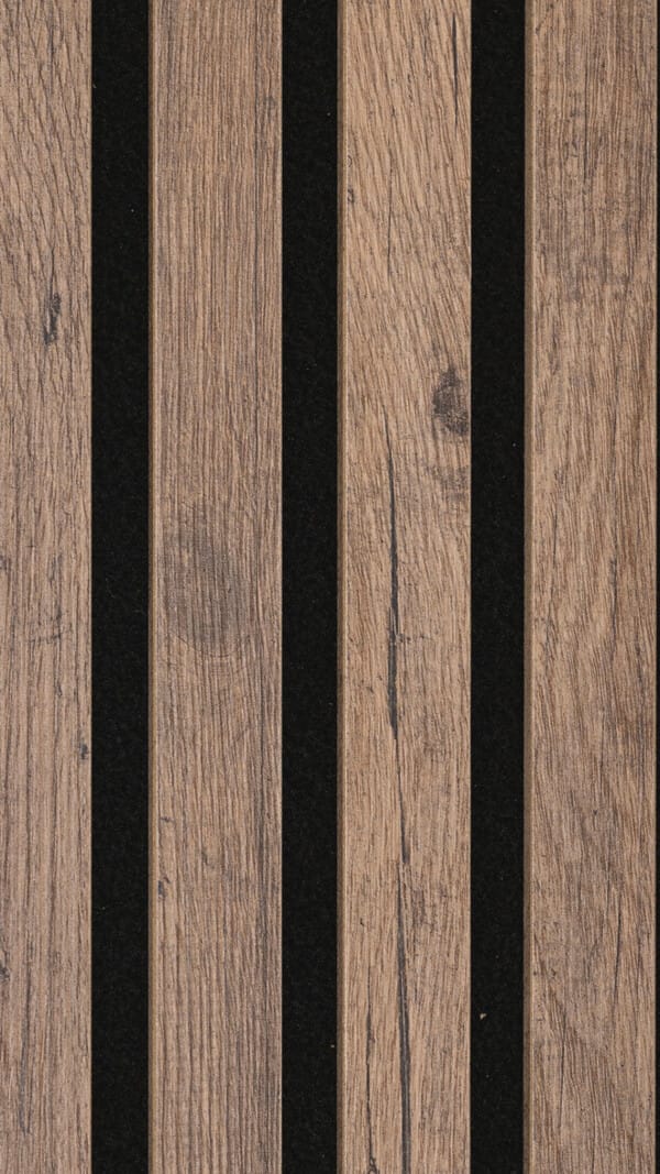 Roble madera vieja 7032 | Panel en listones de madera decorativo y acústico Meister Acoustic Sense
