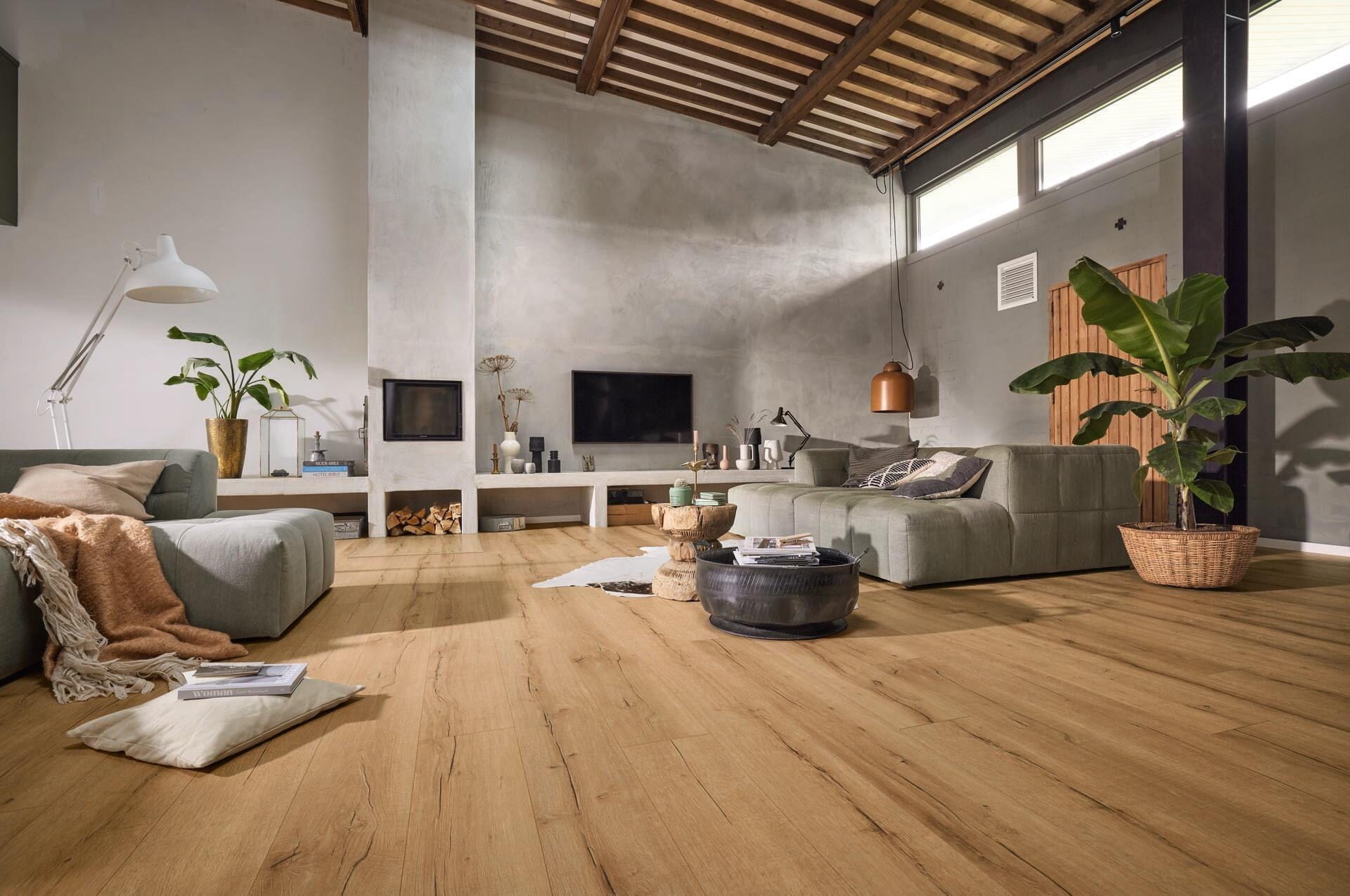 Roble madera vieja natural 7114 | Suelo de vinilo Meister Next DL 500 S