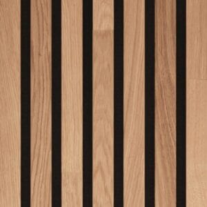 Roble puro 4311 | Panel en listones de madera decorativo y acústico Meister Sense Wood