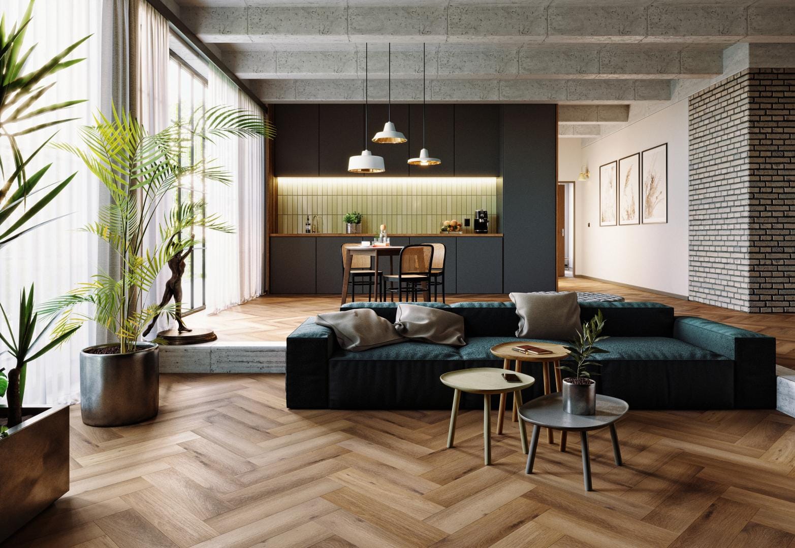 GEORGETOWN ROBLE - 5mm | Arbiton Amaron Herringbone