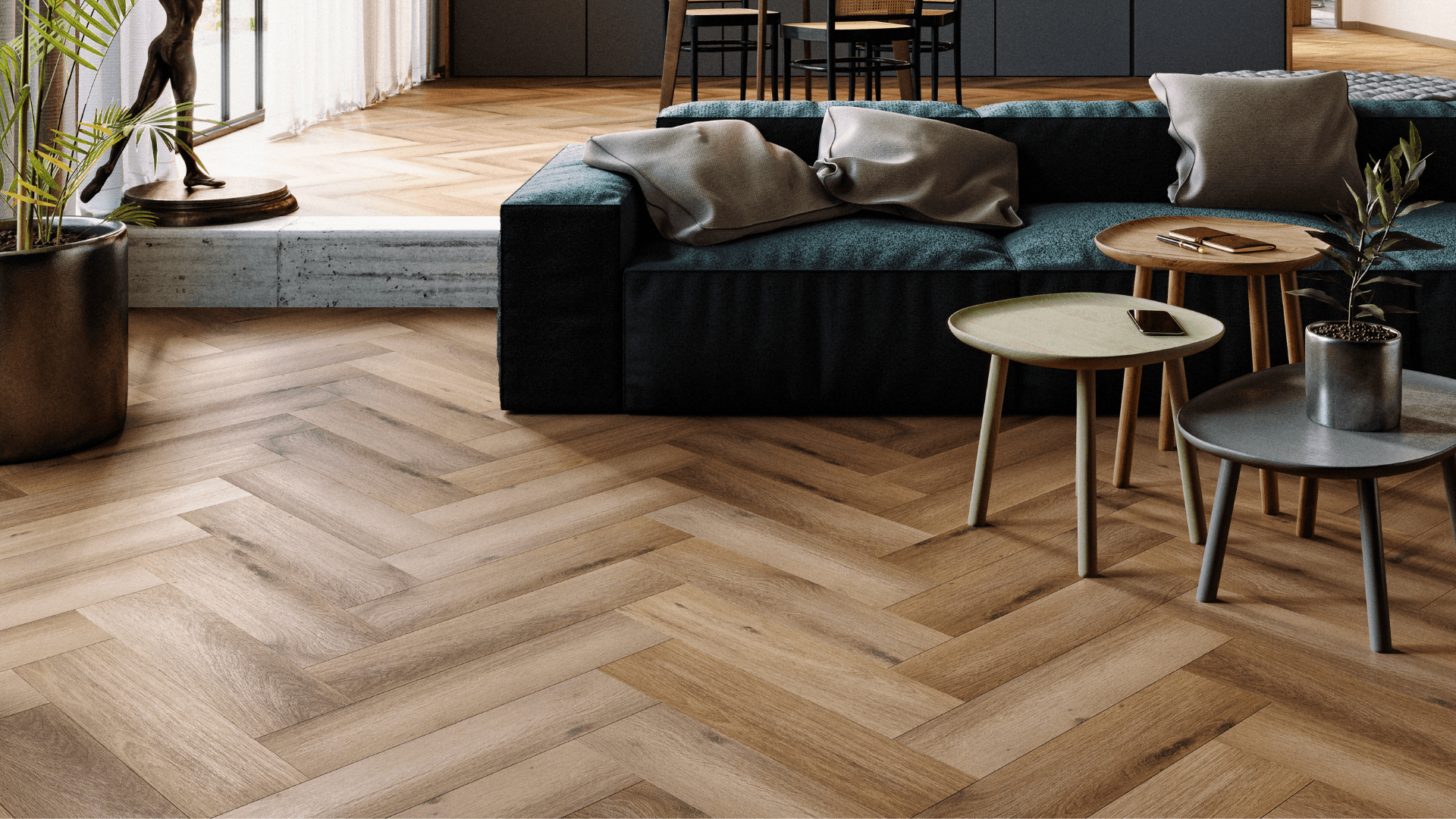 GEORGETOWN ROBLE - 5mm | Arbiton Amaron Herringbone