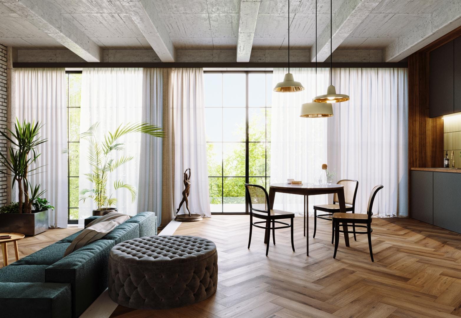 GEORGETOWN ROBLE - 5mm | Arbiton Amaron Herringbone
