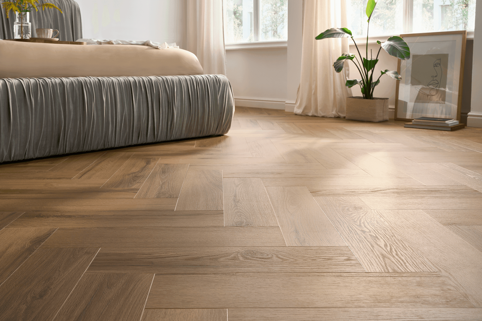 Suelo de vinilo Arbiton DB Amaron Herringbone EIR - ROCHESTER ROBLE - 2,5mm/0.55mm