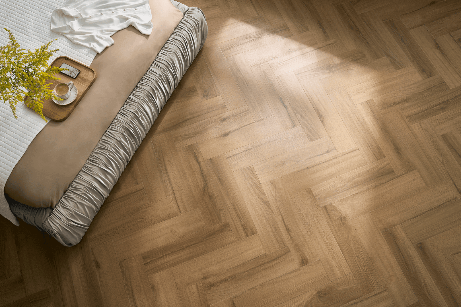 Suelo de vinilo Arbiton DB Amaron Herringbone EIR - ROCHESTER ROBLE - 2,5mm/0.55mm